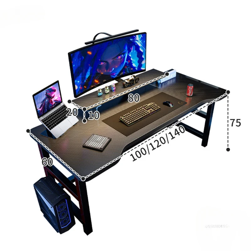 Esports Gaming School - Lüks Masaüstü Bilgisayar Masaları Ev E-spor
