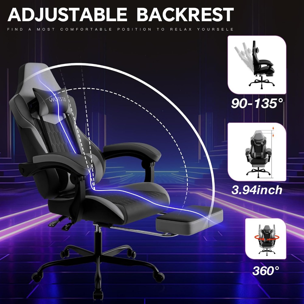Ergonomik PVC Deri Oyuncu Kolt - Video Gaming & Esports Usd Acc incelemesi ve fiyatı