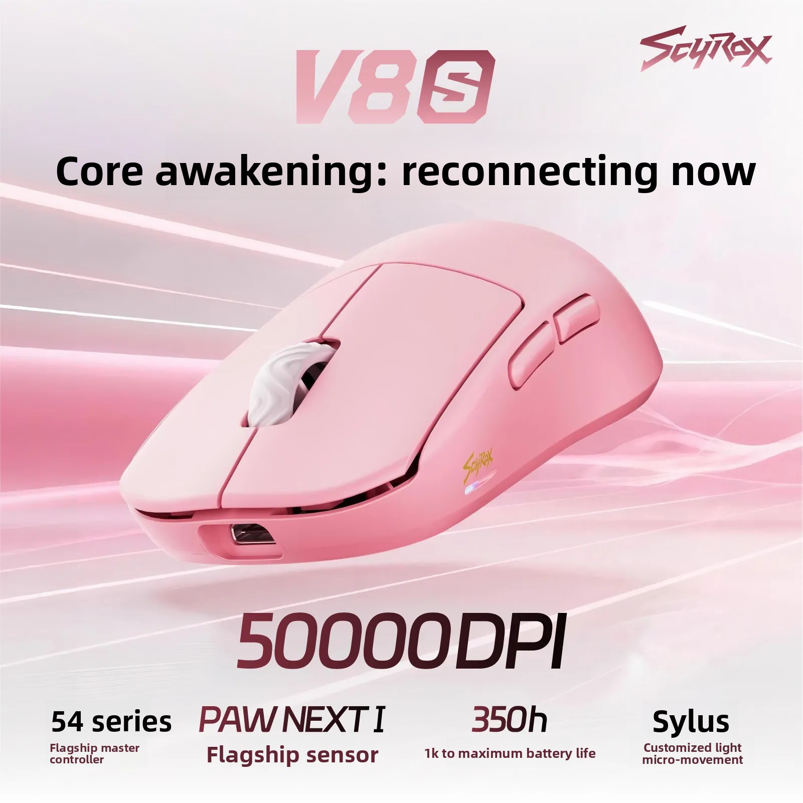 Scyrox V8s V6s Hafif Kablosuz  - Esports Gaming Mouse incelemesi ve fiyatı