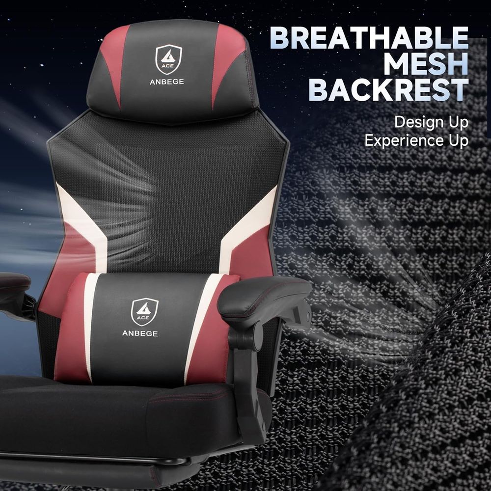 Ayak dayamalı ergonomik fileli - Video Gaming & Esports Usd Acc incelemesi ve fiyatı