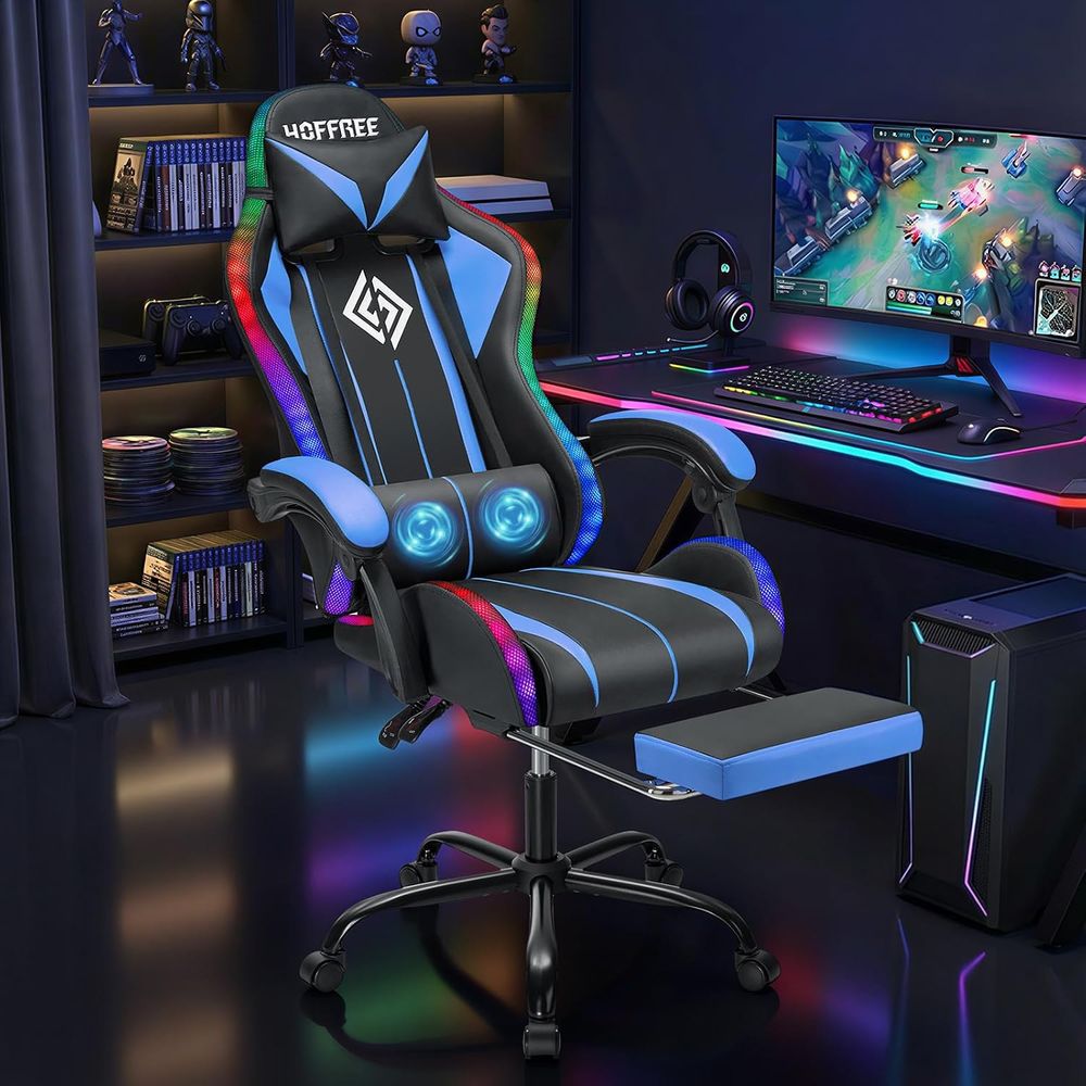 Masajlı RGB Işıklı LED Oyuncu  - Video Gaming & Esports Usd Acc incelemesi ve fiyatı