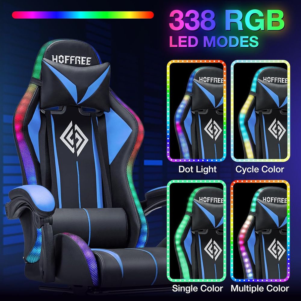 Masajlı RGB Işıklı LED Oyuncu  - Video Gaming & Esports Usd Acc incelemesi ve fiyatı