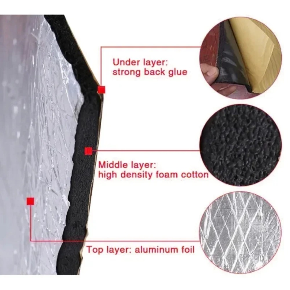 Ekstra Kalın 20mm Araba Ses Ya - Sound Dampening Foam incelemesi ve fiyatı